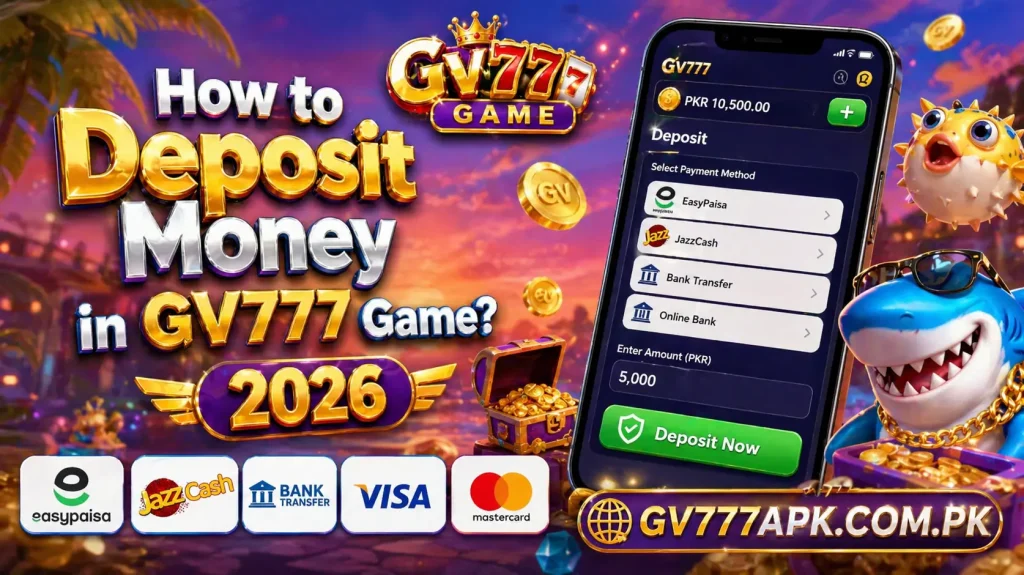 How to Deposit Money in GV777 Game? 2026