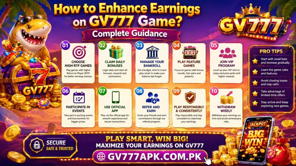 How to Enhance Earnings on GV777 Game? Complete Guidance